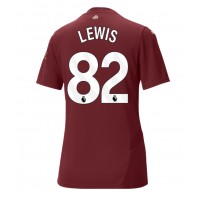 Manchester City Rico Lewis #82 Replica Third Shirt Ladies 2024-25 Short Sleeve